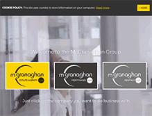 Tablet Screenshot of mcgranaghanestateagents.com